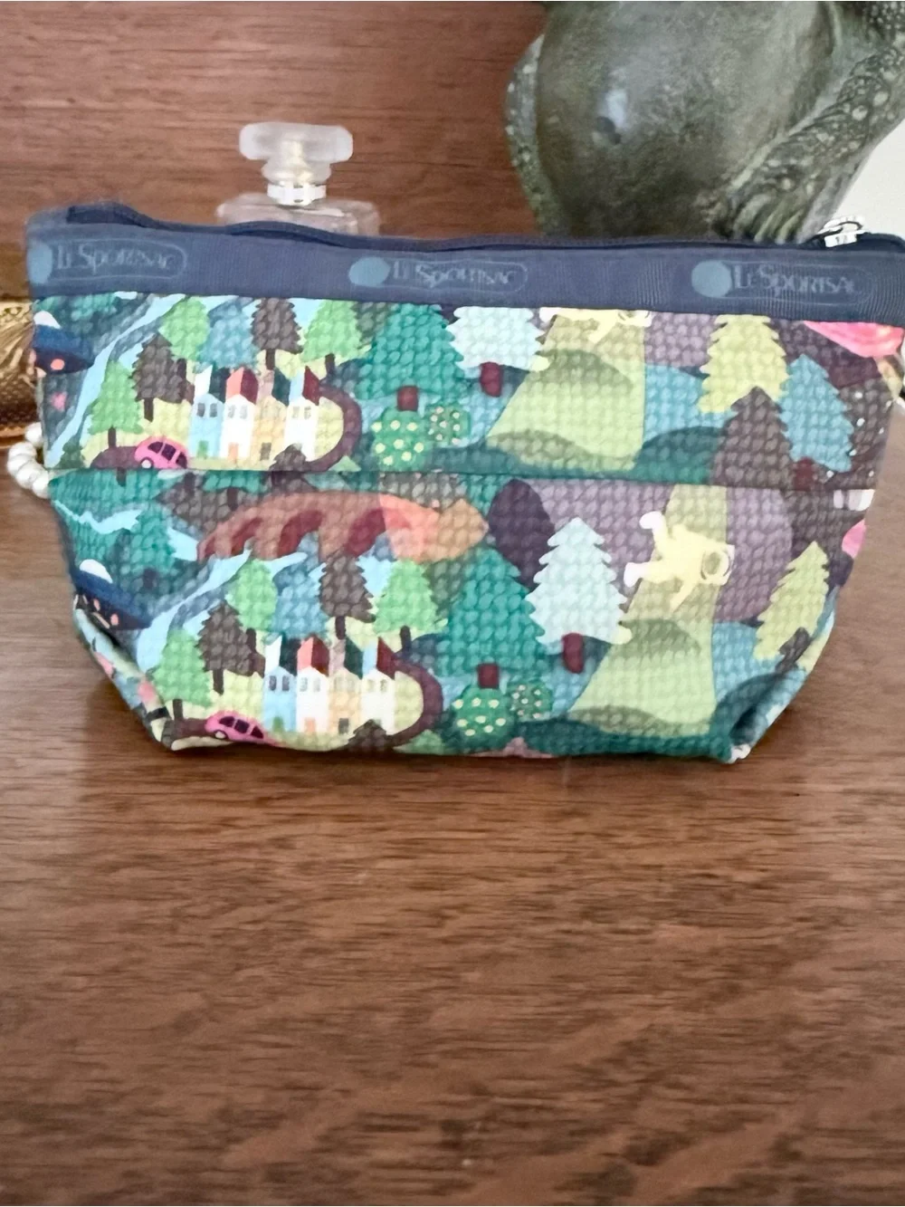 LeSportsac Astronaut Print Pouch
